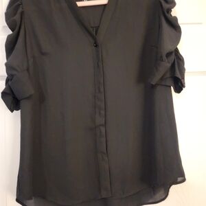 New York & Company Black Blouse